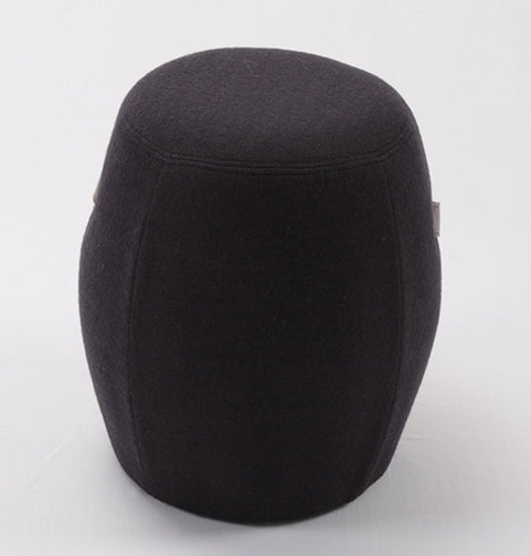 Kiley Handmade Pouf/Stool - Darkish