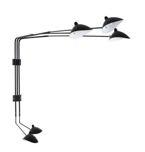 Sergio Five-Arm Rotating Sconce Wall Lamp