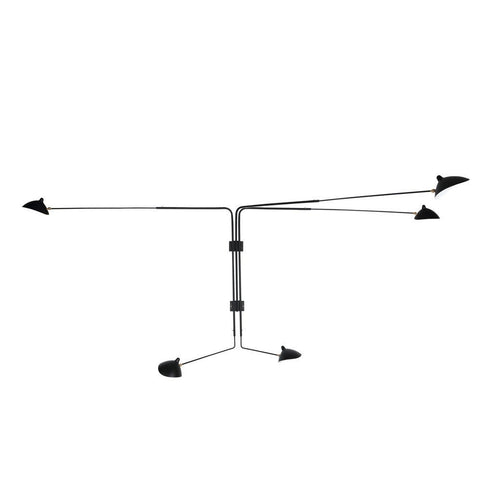 Sergio Five-Arm Rotating Sconce Wall Lamp