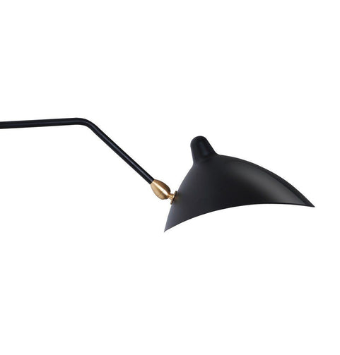 Sergio One Curved Arm Sconce Wall Lamp