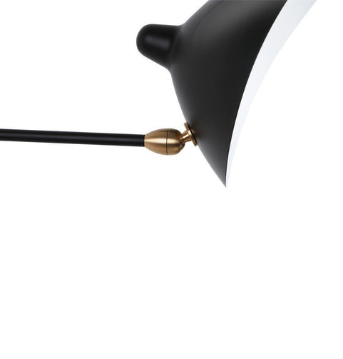 Sergio One Straight Arm Sconce Wall Lamp