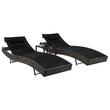 Set of 2 Sun Loungers