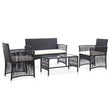 4 Piece Outdoor Lounge Set