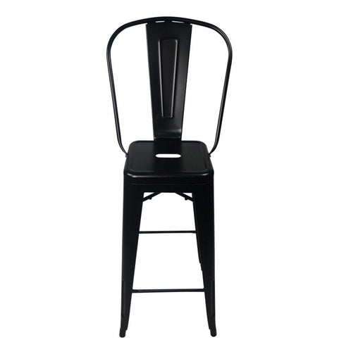 Bastille Bar Stool High Back Chair