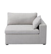 Inès Sofa - 1-Seater Single Module with Left Arm - Opal Fabric