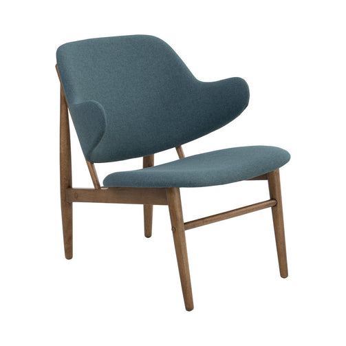 Vezel Lounge Chair - Nile Green & Cocoa