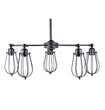 Vintage Industrial Edison Pendant Lamp - 5 Sockets
